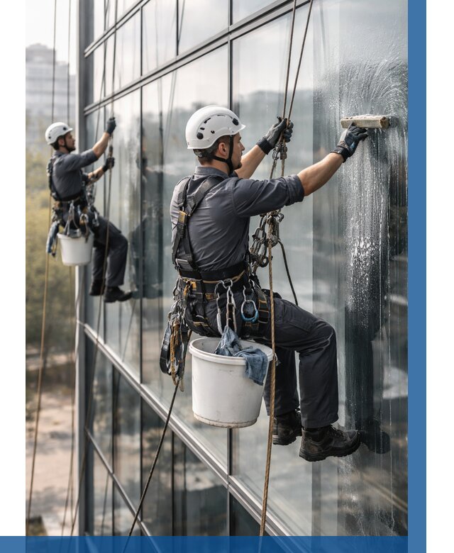 Мойка сплошного остекления в Электростали, заказать от 304 р.| ВЫСОТНИК-Элк