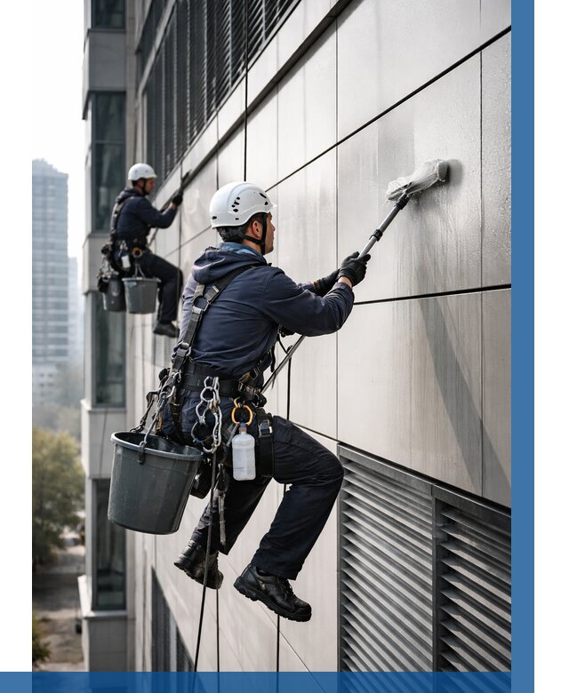 Мойка вентилируемого фасада в Электростали от 253 р. | ВЫСОТНИК-Элк