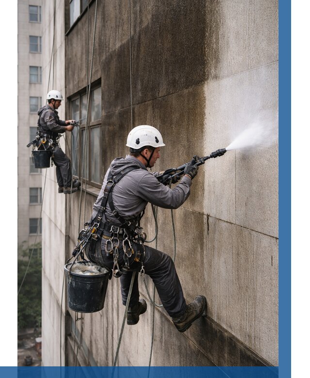 Очистка фасада от копоти в Электростали от 253 р. | ВЫСОТНИК-Элк