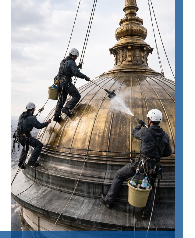 Мойка куполов и шпилей в Электростали от 8104 р. - заказать | ВЫСОТНИК-Элк