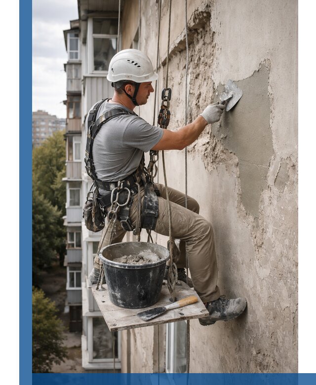 Восстановление фасадной штукатурки в Электростали с гарантией качества