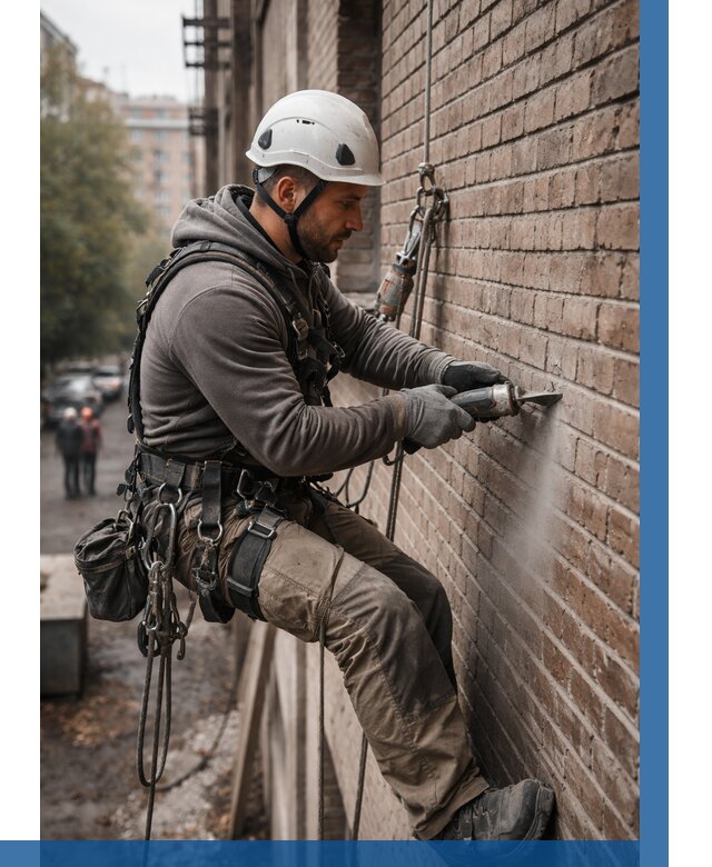 Расшивка кирпичных швов в Электростали от 608 р. | ВЫСОТНИК-Элк