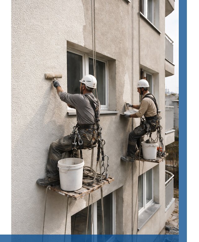 Нанесение короеда на фасад в Электростали от 456 р. | ВЫСОТНИК-Элк