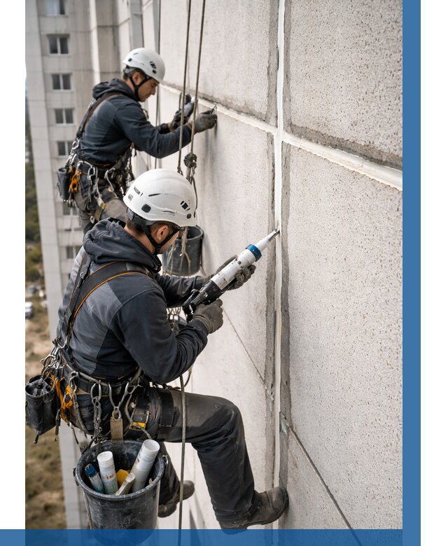 Герметизация межпанельных швов в Электростали от 709 р. | ВЫСОТНИК-Элк