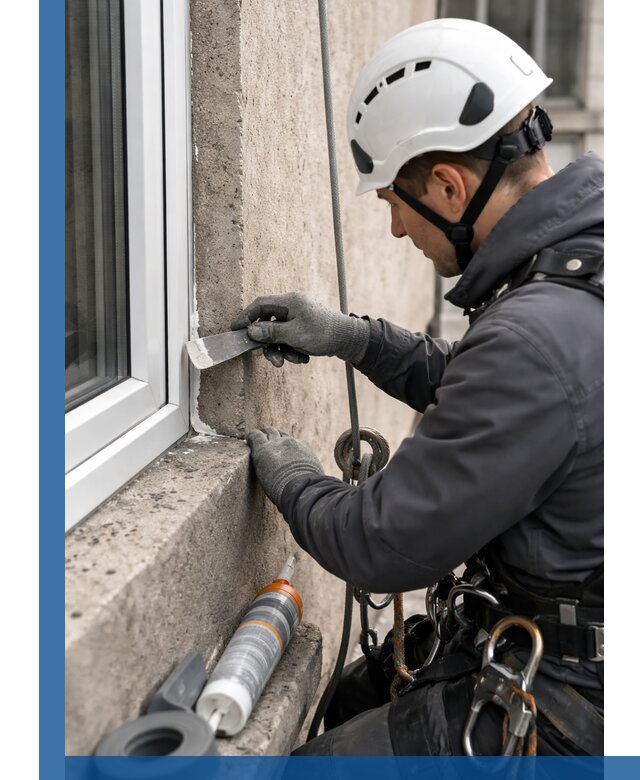 Герметизация монтажных швов окон в Электростали с гарантией качества