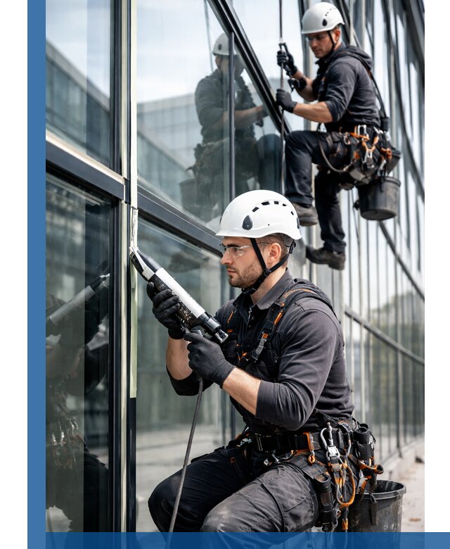 Герметизация витражных швов в Электростали для зданий и фасадов