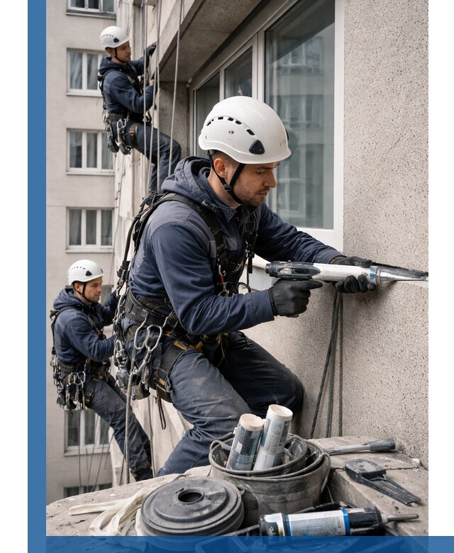 Герметизация швов лоджии в Электростали профессионально и надежно