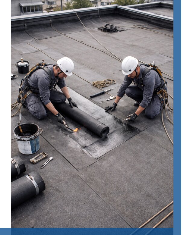 Ремонт мягкой кровли под ключ в Электростали от 709 р. | ВЫСОТНИК-Элк