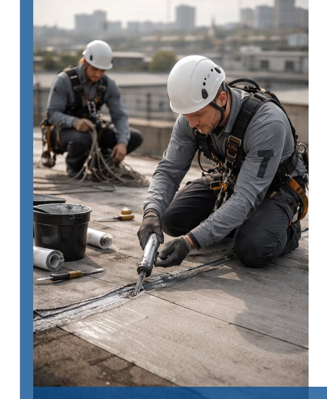 Аварийное и капитальное устранение протечек кровли в Электростали