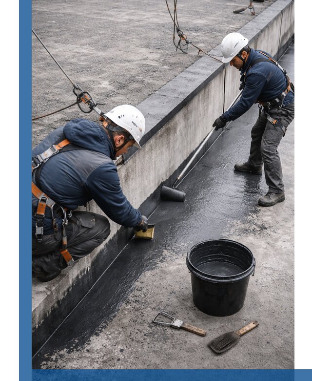 Гидроизоляция кровли жидкой резиной профессионально в Электростали