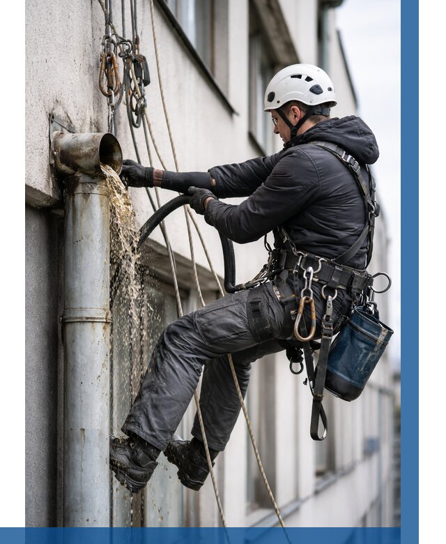 Прочистка водосточных труб в Электростали от 3546 р. | ВЫСОТНИК-Элк