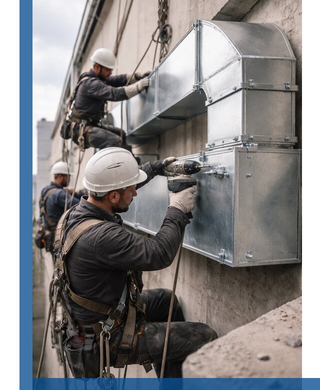 Профессиональный монтаж вентиляционных коробов в Электростали под ключ