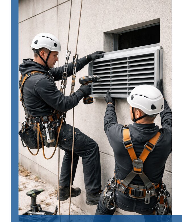 Монтаж вентиляционных решеток в Электростали профессиональный сервис