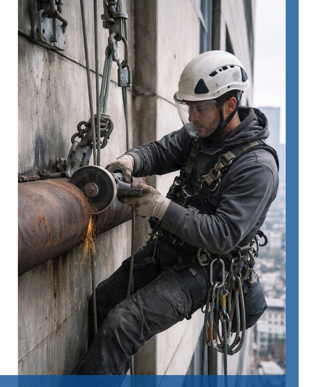 Резка металла на высоте в Электростали по цене от 4559 р. | ВЫСОТНИК-Элк