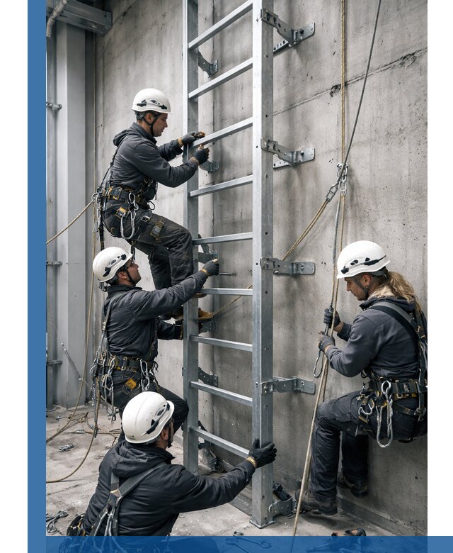 Монтаж металлических лестниц в Электростали под ключ со гарантией