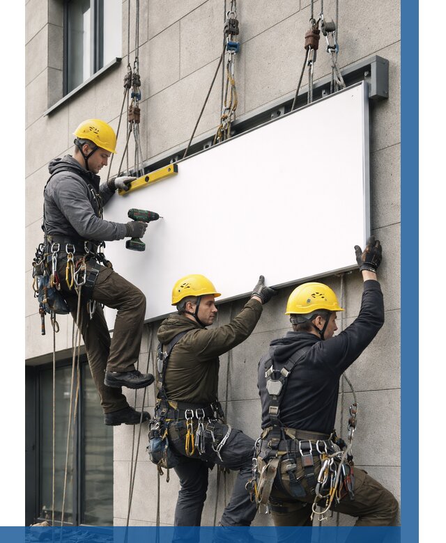 Монтаж рекламной вывески в Электростали от 8104 р. | ВЫСОТНИК-Элк