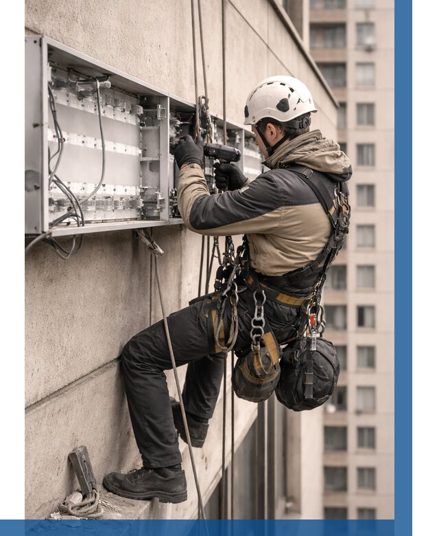 Ремонт вывески на высоте в Электростали от 4559 р. | ВЫСОТНИК-Элк