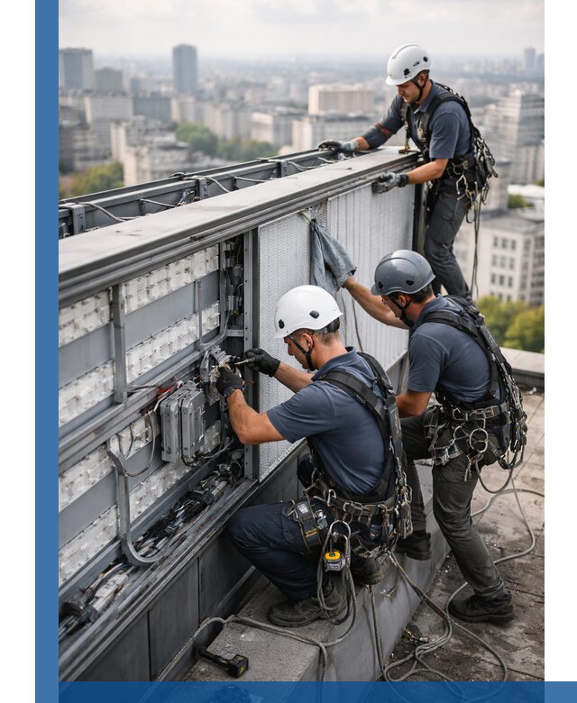 Профессиональное обслуживание крышной рекламы в Электростали под ключ