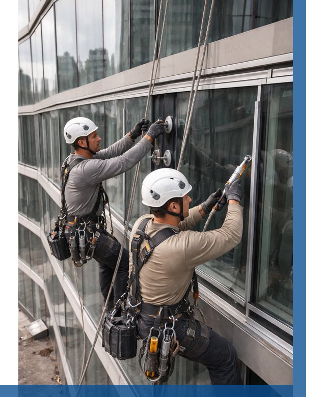 Радиусное остекление фасада в Электростали от 12156 р. | ВЫСОТНИК-Элк