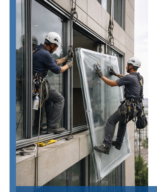 Профессиональная замена стекла в витраже в Электростали с гарантией