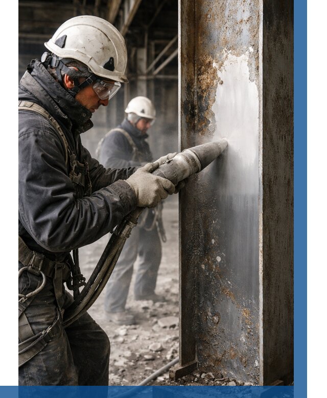 Удаление старой краски с металла в Электростали от 456 р. | ВЫСОТНИК-Элк