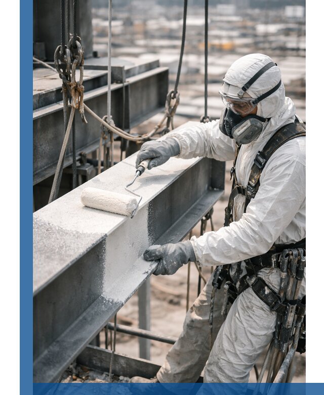 Профессиональная огнезащитная обработка металлоконструкций в Электростали