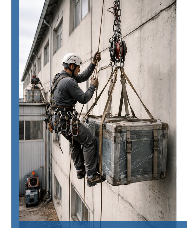 Подъем грузов на высоту в Электростали для промышленных объектов