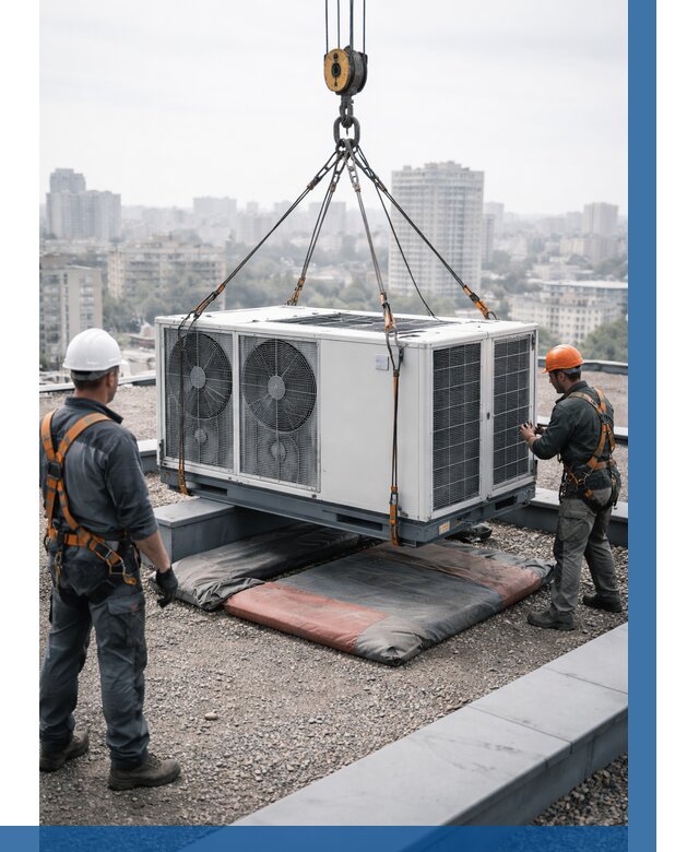 Подъем груза на крышу в Электростали от 5065 р. | ВЫСОТНИК-Элк заказать