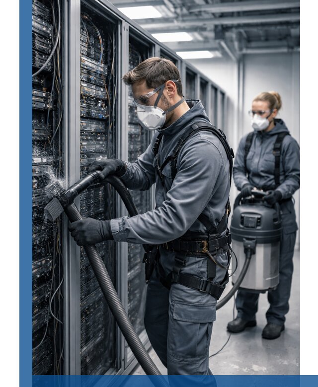 Обеспыливание серверной комнаты в Электростали, профессиональная очистка