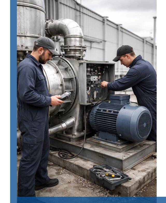 Техническое обслуживание промышленного оборудования в Электростали