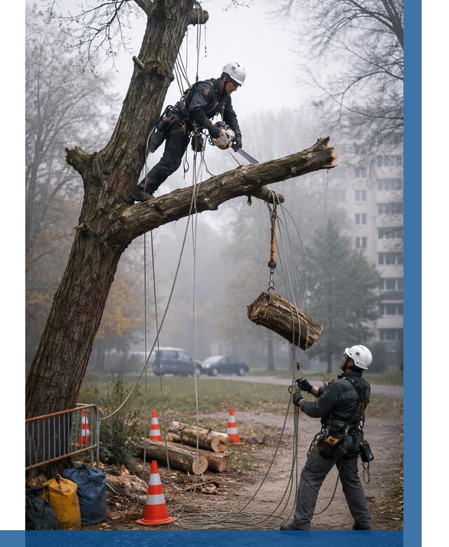Удаление аварийных деревьев в Электростали от 15195 р. | ВЫСОТНИК-Элк