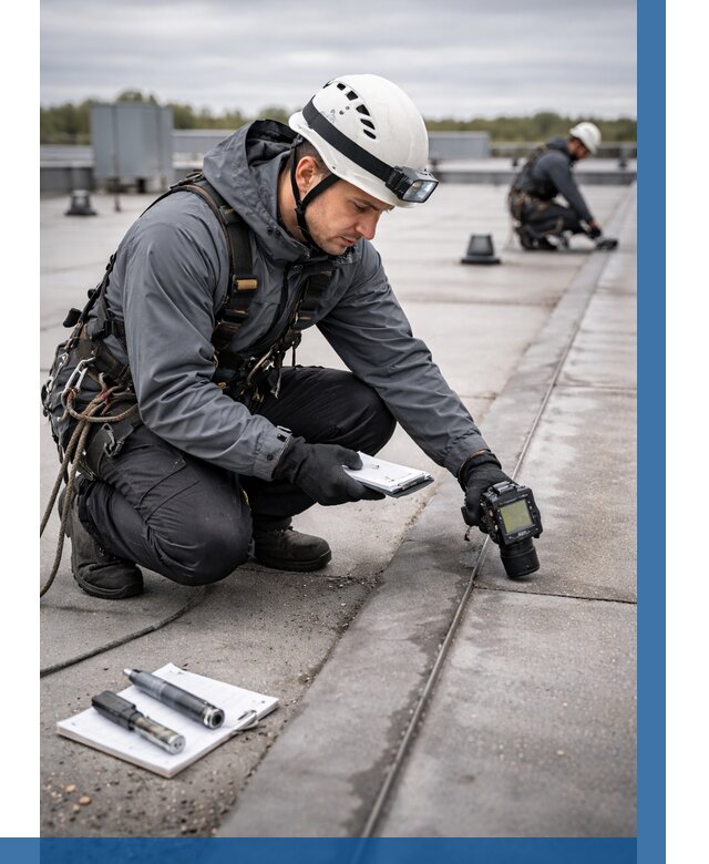 Обследование кровли на протечки в Электростали от 4559 р. | ВЫСОТНИК-Элк