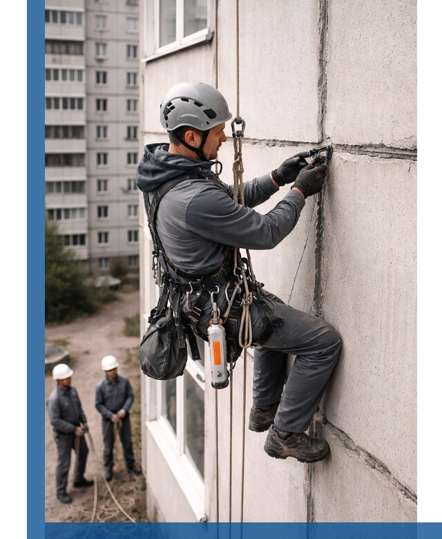 Обследование межпанельных швов и герметизация в Электростали