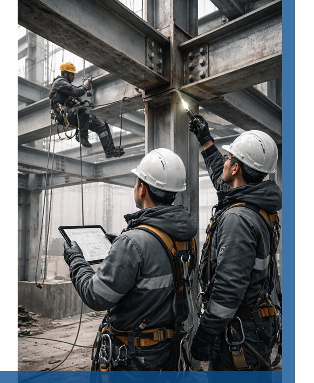 Обследование металлоконструкций в Электростали от 5572 р. | ВЫСОТНИК-Элк